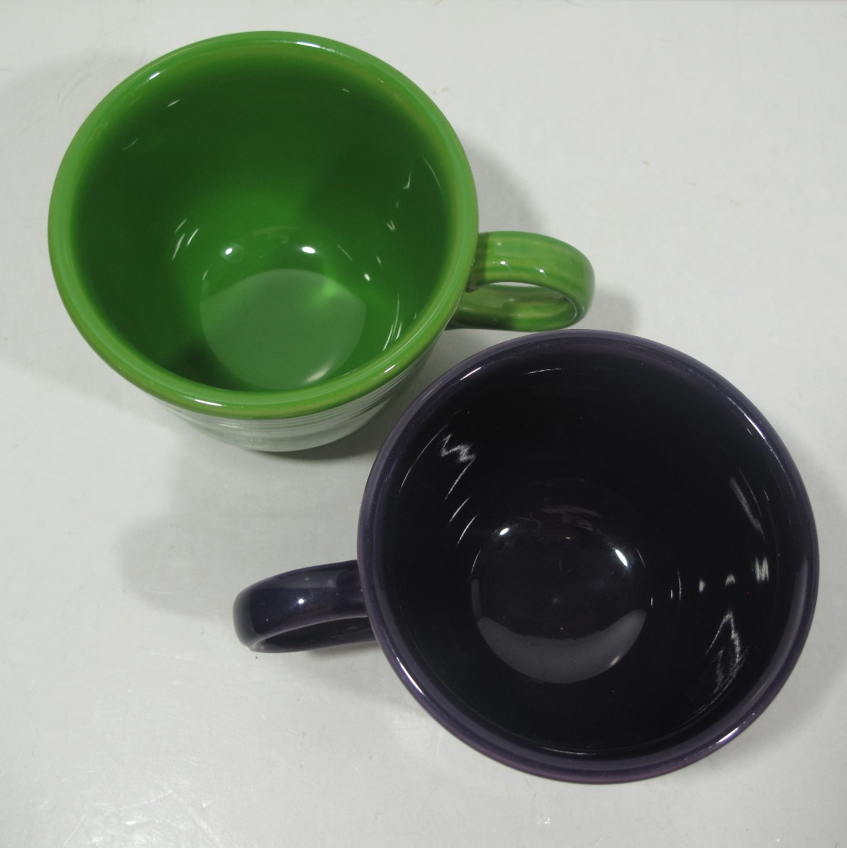 Lot of 6 FIESTAWare Coffee Cocoa Tea Cups Mugs Lead Free Multicolor Earth Colors