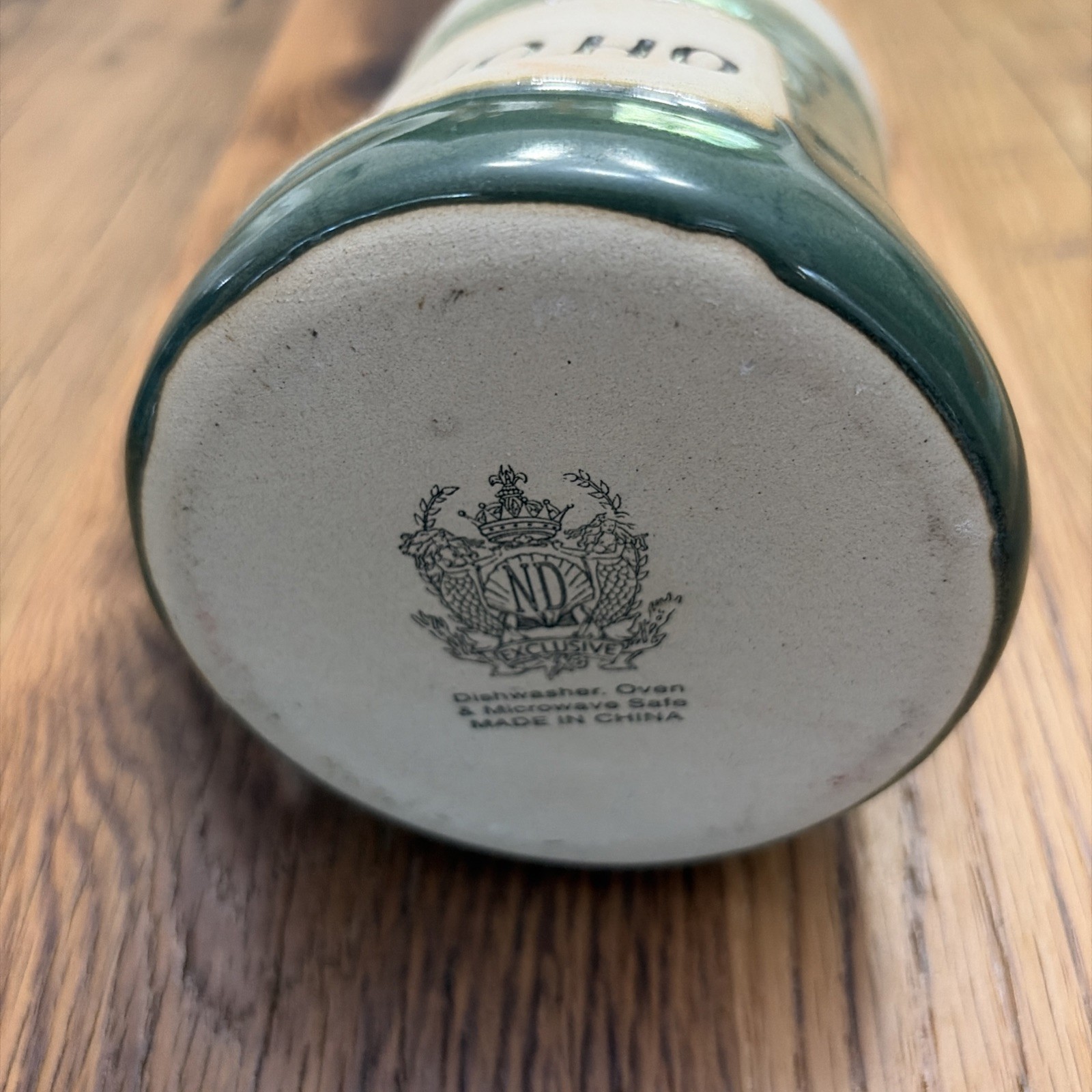 ND Exclusive Hohoho Holiday Mug Pottery Dishwasher Safe Artisan