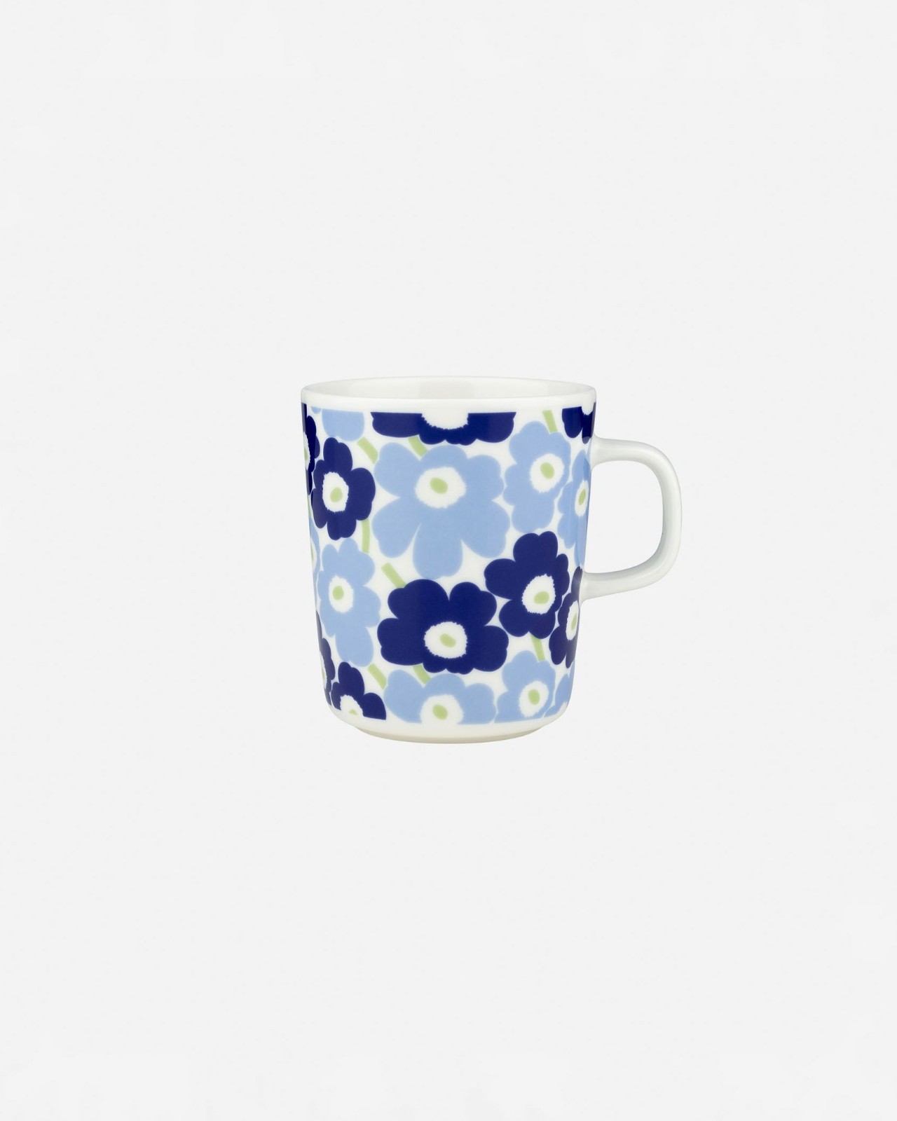 Marimekko Asia Exclusive Pikkuinen Unikko Mug 250ml Light Blue x Dark Blue 2026