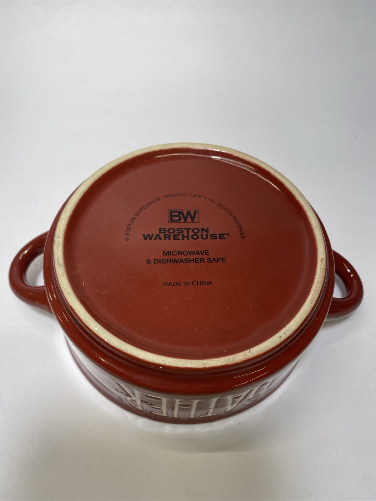 Boston Warehouse Stacked 4.25” Cereal/Soup Bowls In Rack Fall Colors-Gently Used