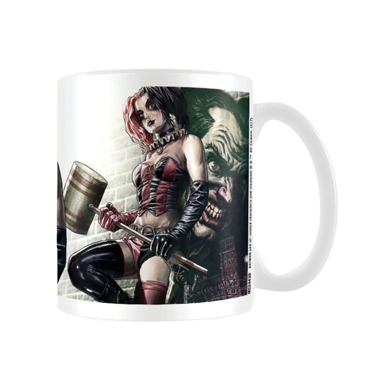 DC Comics MG24430 Batman Harley Quinn Pose Ceramic Mug, Multi-Colour, 7.9 x 11.0