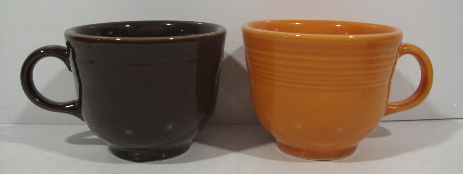 Lot of 6 FIESTAWare Coffee Cocoa Tea Cups Mugs Lead Free Multicolor Earth Colors