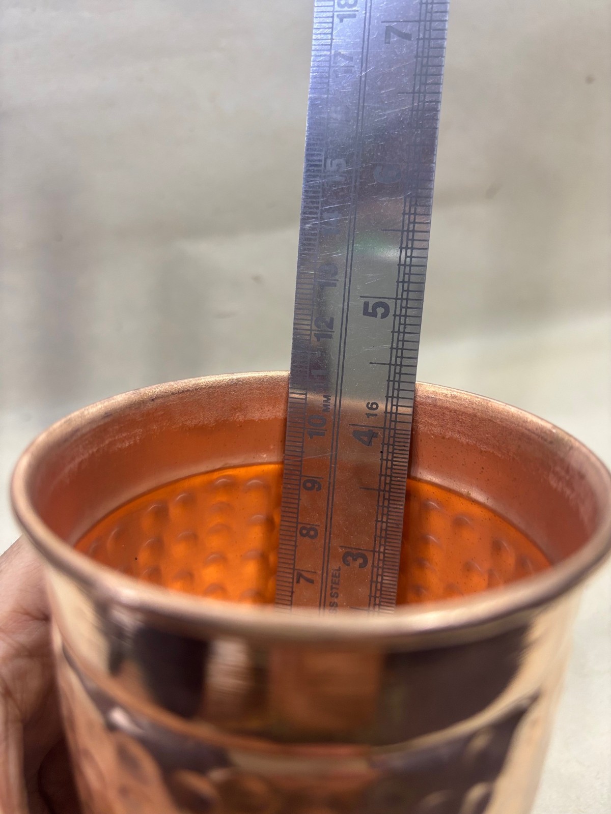 2 Cup Pure Authentic 100% Copper Drinking Cup Ayurvedic Water Traditional