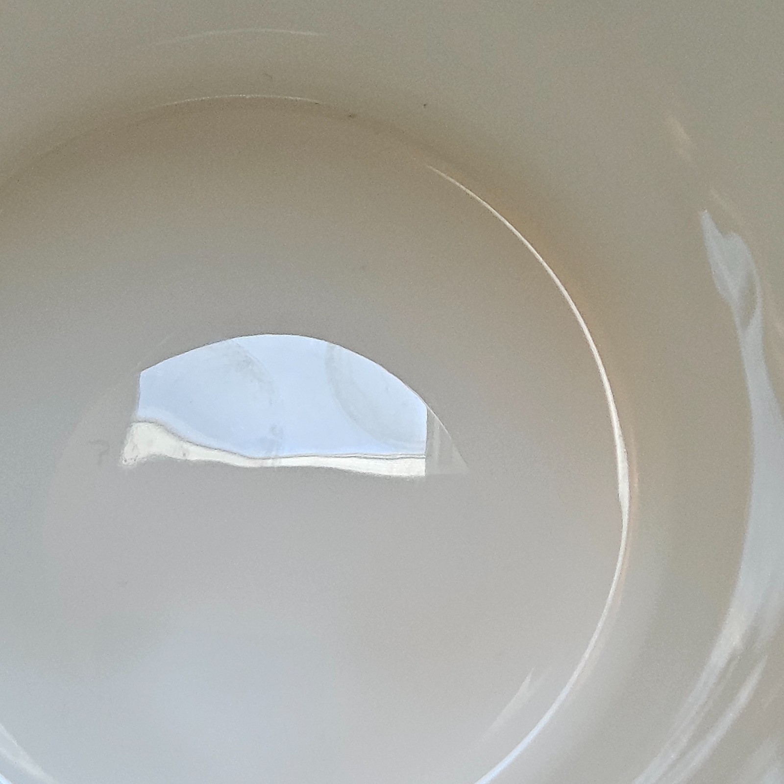 Mikasa Swirl White Bone China 12 oz Cups/Mugs Raised Rings 4 ½” Set of 5