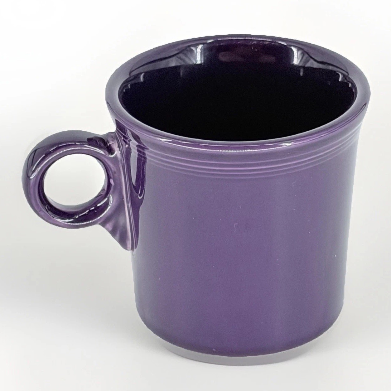Fiesta Classic Ring Handle Mug 10.25 oz Fiestaware Cup Plum Purple