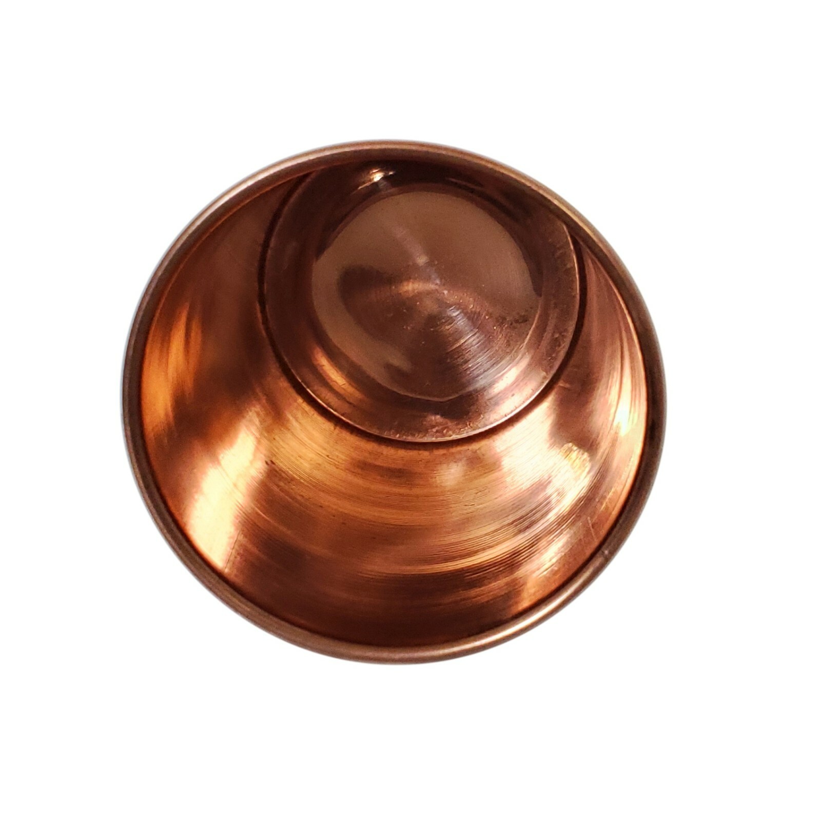 Pure Copper Cup 250ml Tumbler Glass Mug Holistic Health Yoga American Ayurveda