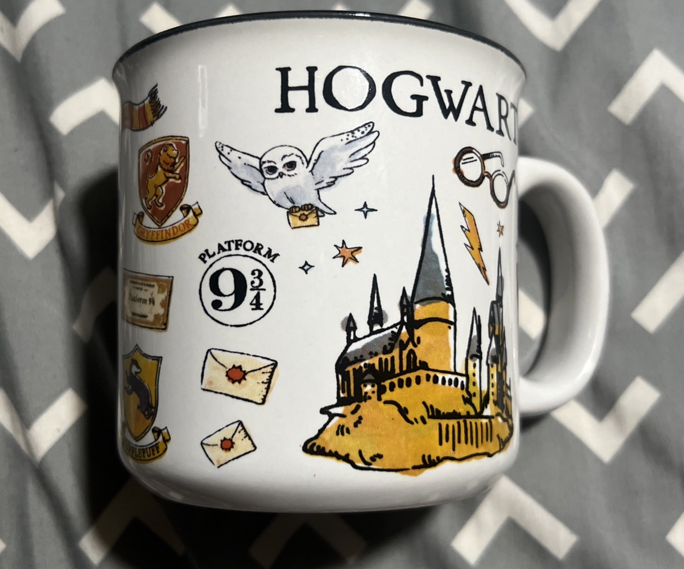 HOGWARTS COFFEE MUG. HARRY POTTER HOGWARTS MUG. HARRY POTTER Deco Mug. B289