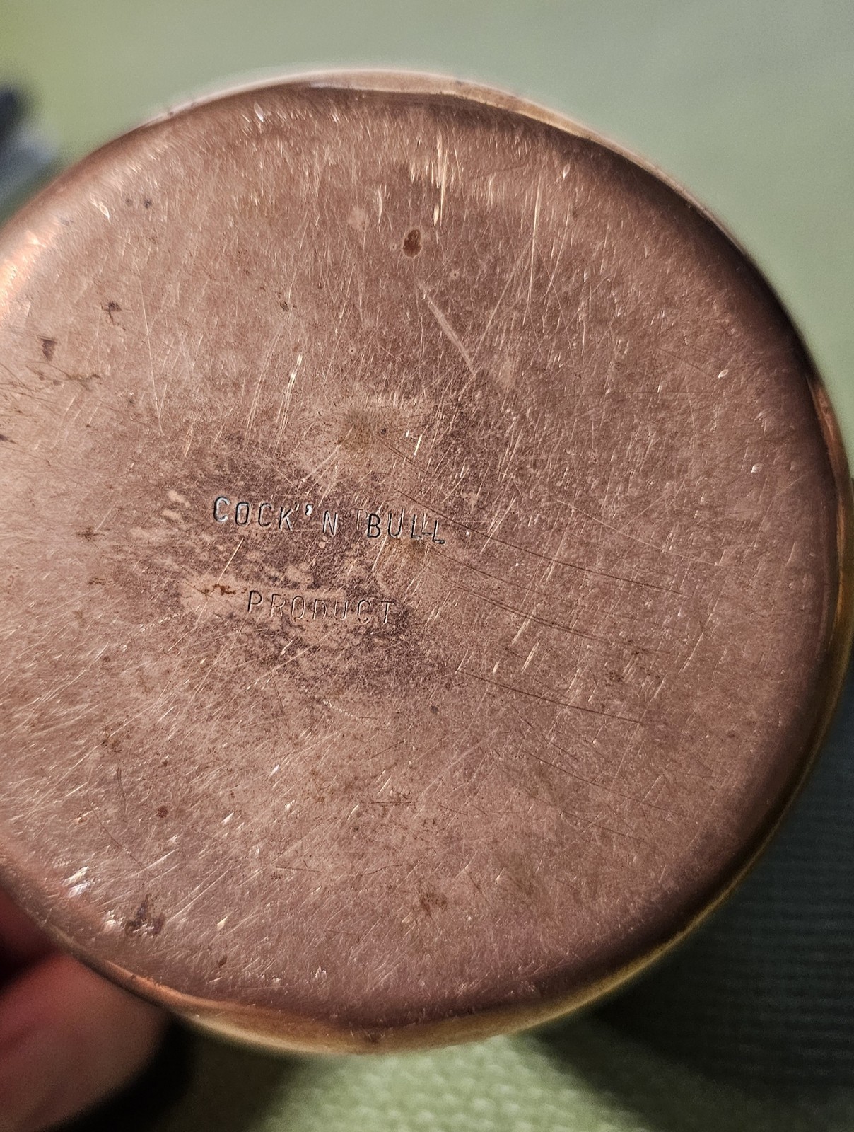 Vintage Cock ‘n Bull Copper Moscow Mule Mug | Barware Decor
