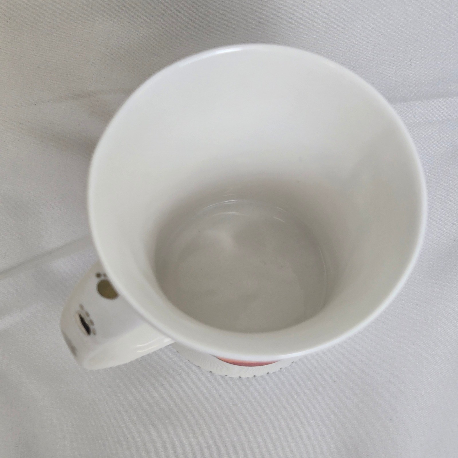 Dunoon Crazy Cats Sarah Mercer Fine Bone China Cup With Handle England White