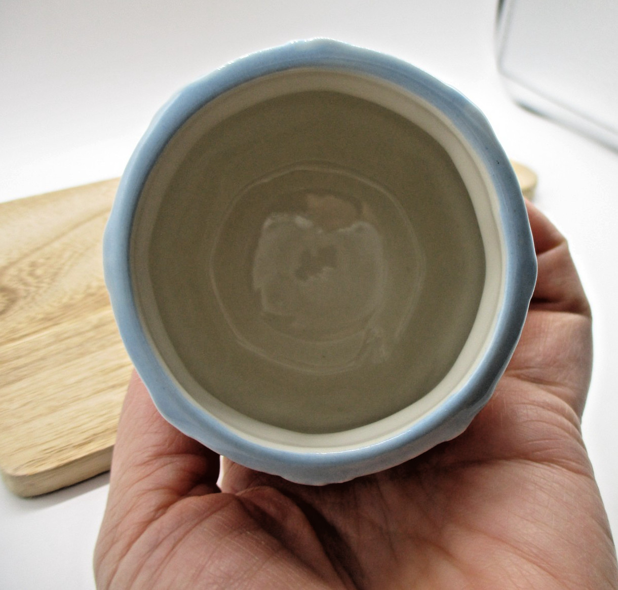 Ceramic Christmas snowman round dessert cup Halloween cotta Diameter 60mm H60mm