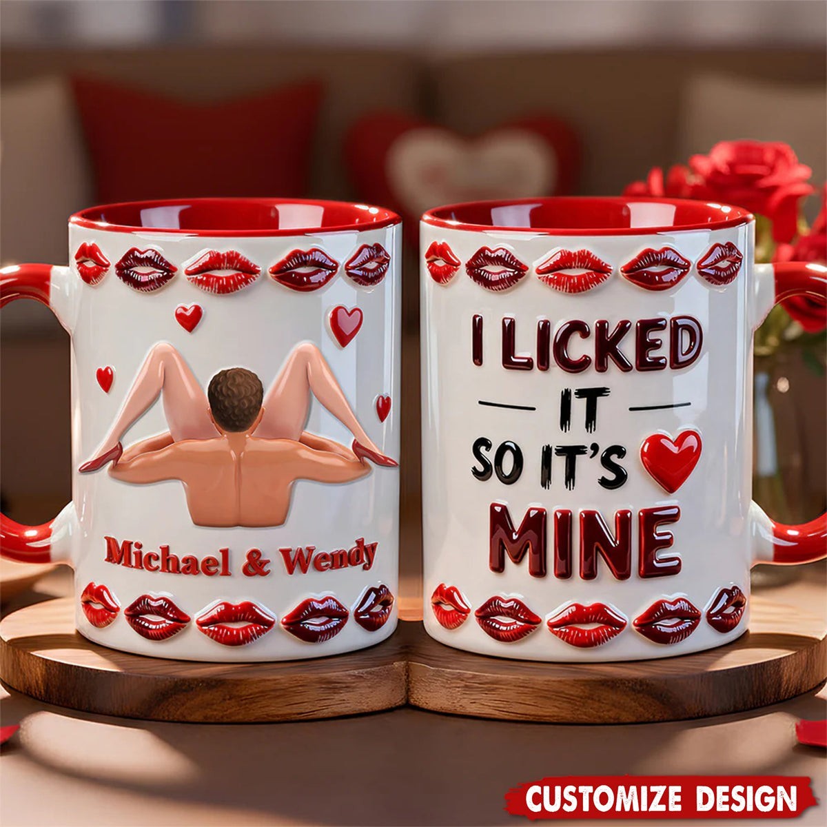 Funny Coffee Accent Mug – Personalized Gifts For Couple Mug
