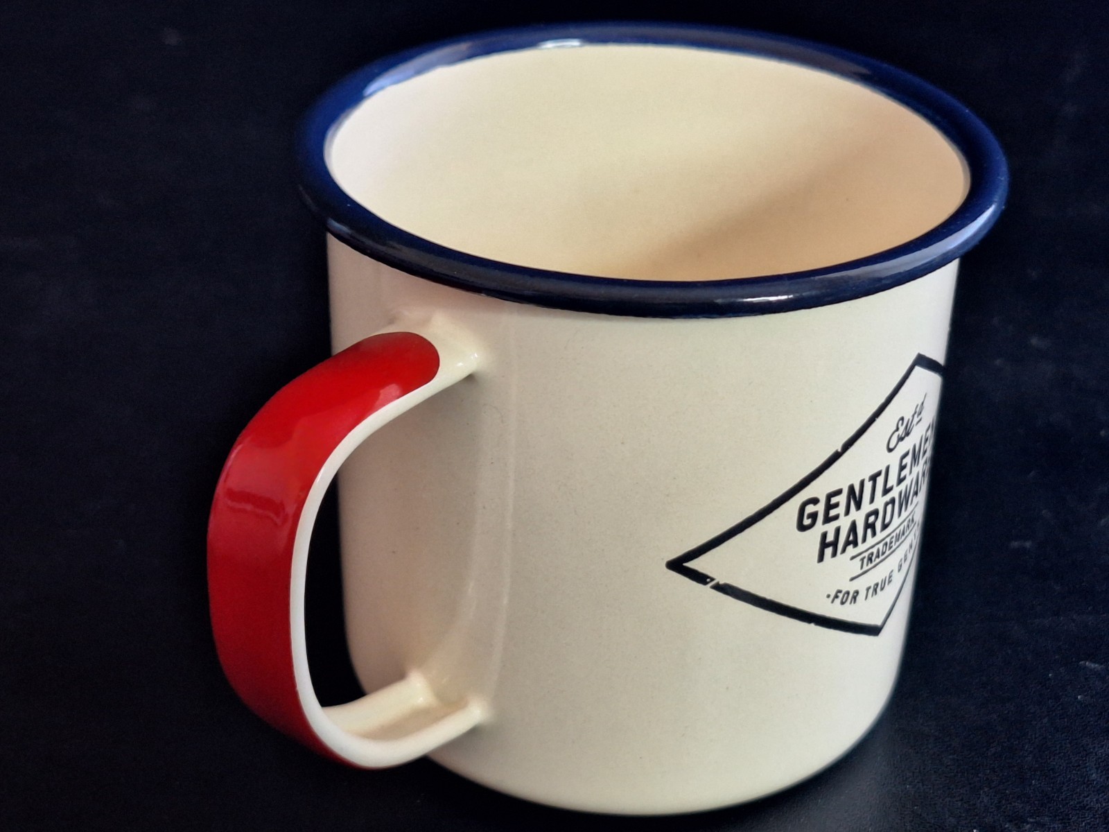 Gentlemen’s Hardware – The Adventure Begins 11oz Enamel Metal Coffee Cup Mug