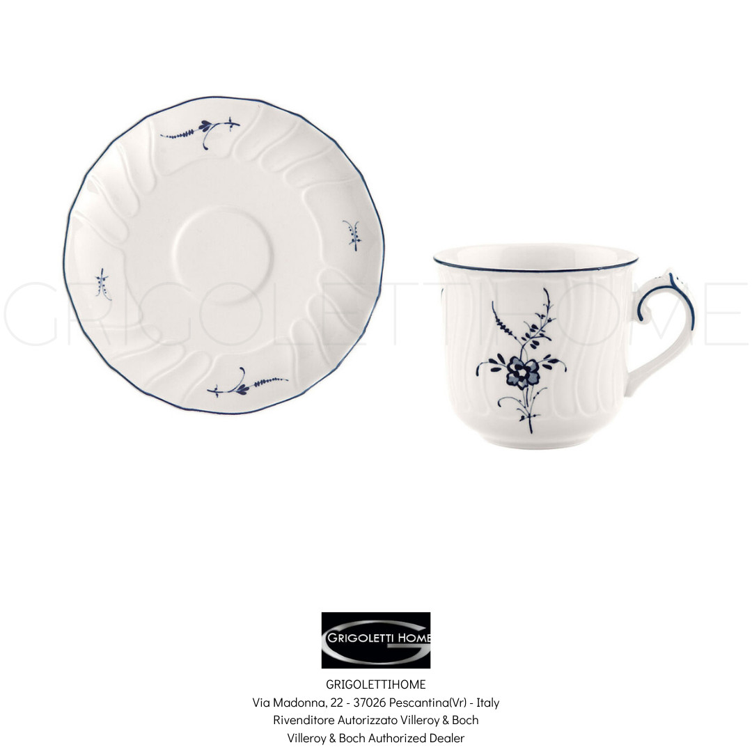 Villeroy & Boch Old Luxembourg – Coffee Cup with Saucer – Discount -30%