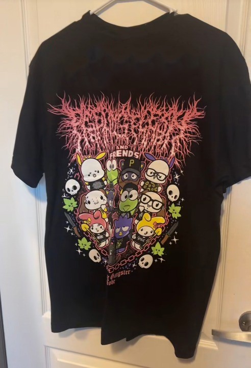 Inspired PeelingFlesh Band Rock Music Black S to 5XL Concert Shirt CA239