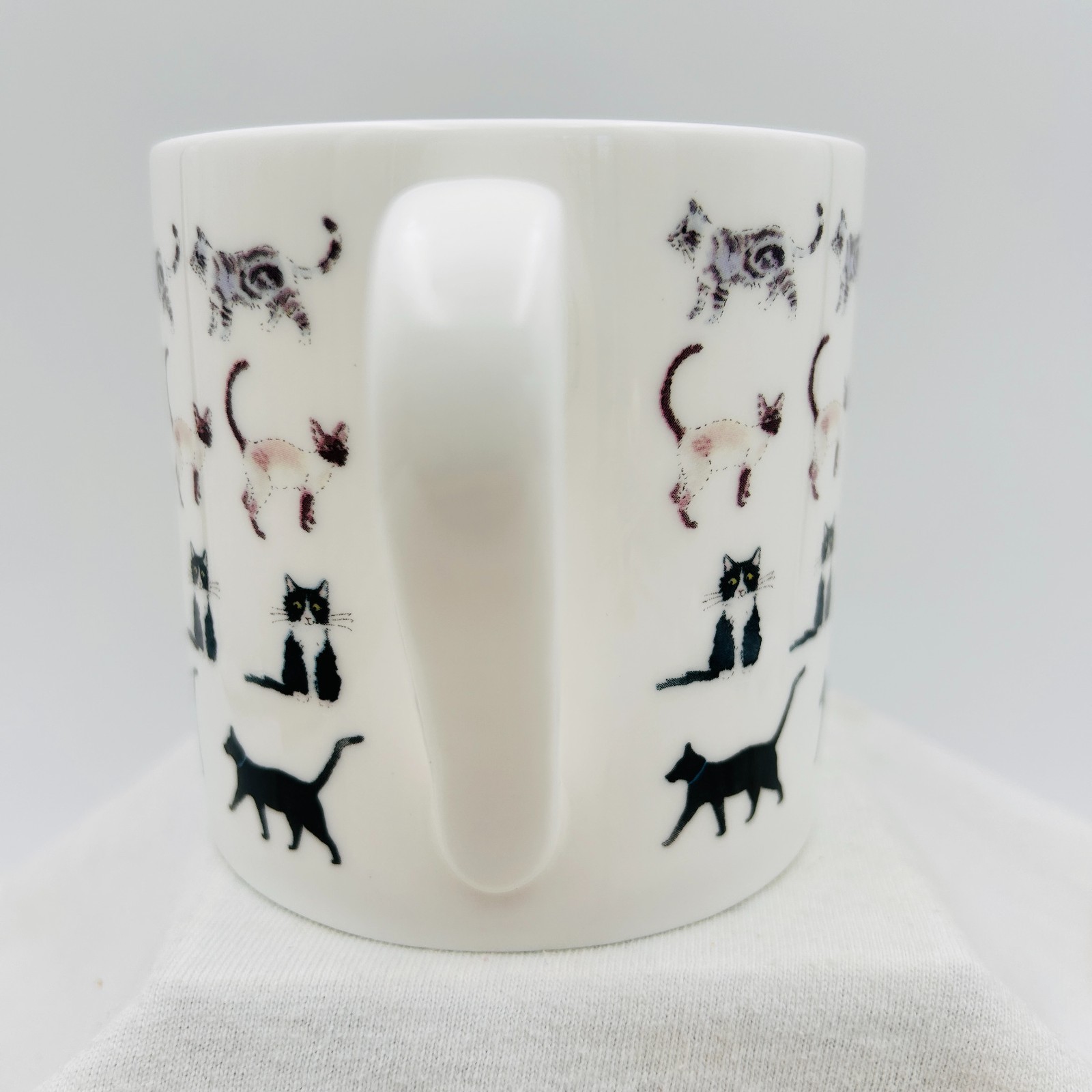 Sophie Allport Purrfect Cats Kittens Coffee Mug Fine Bone China NEW