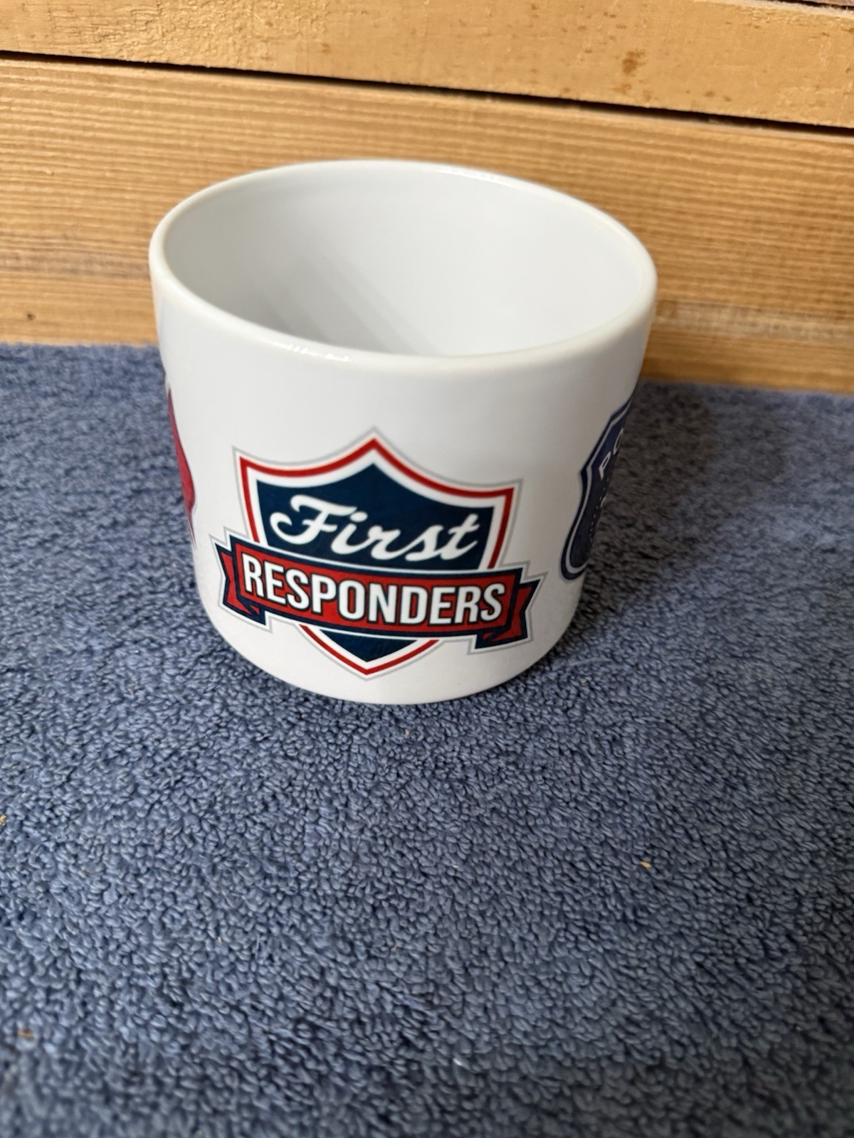 EMT,Firefighter, &Police Coffee Mug. Firefighter Maltese Symbol.