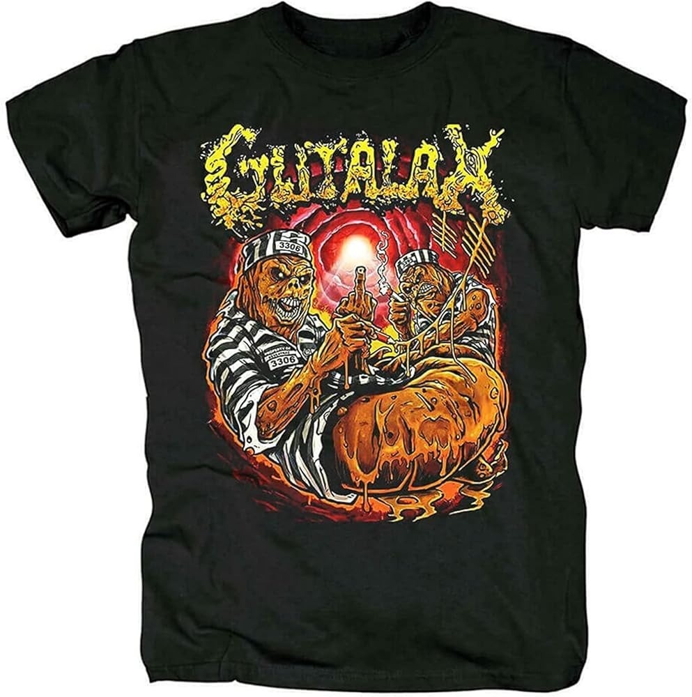 New Collection Gutalax Band Hard Rock Black S to 5XL Tee Unisex AA907