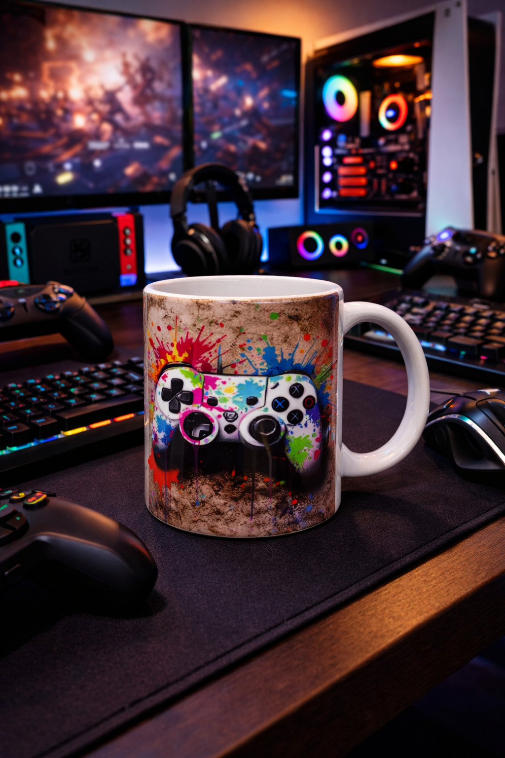 Gamer 11 OZ Coffee Cup, excellent for a gift.