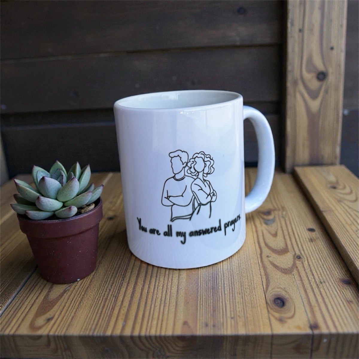Personalized Couple Coffee Mug Custom Couple Mug with Name