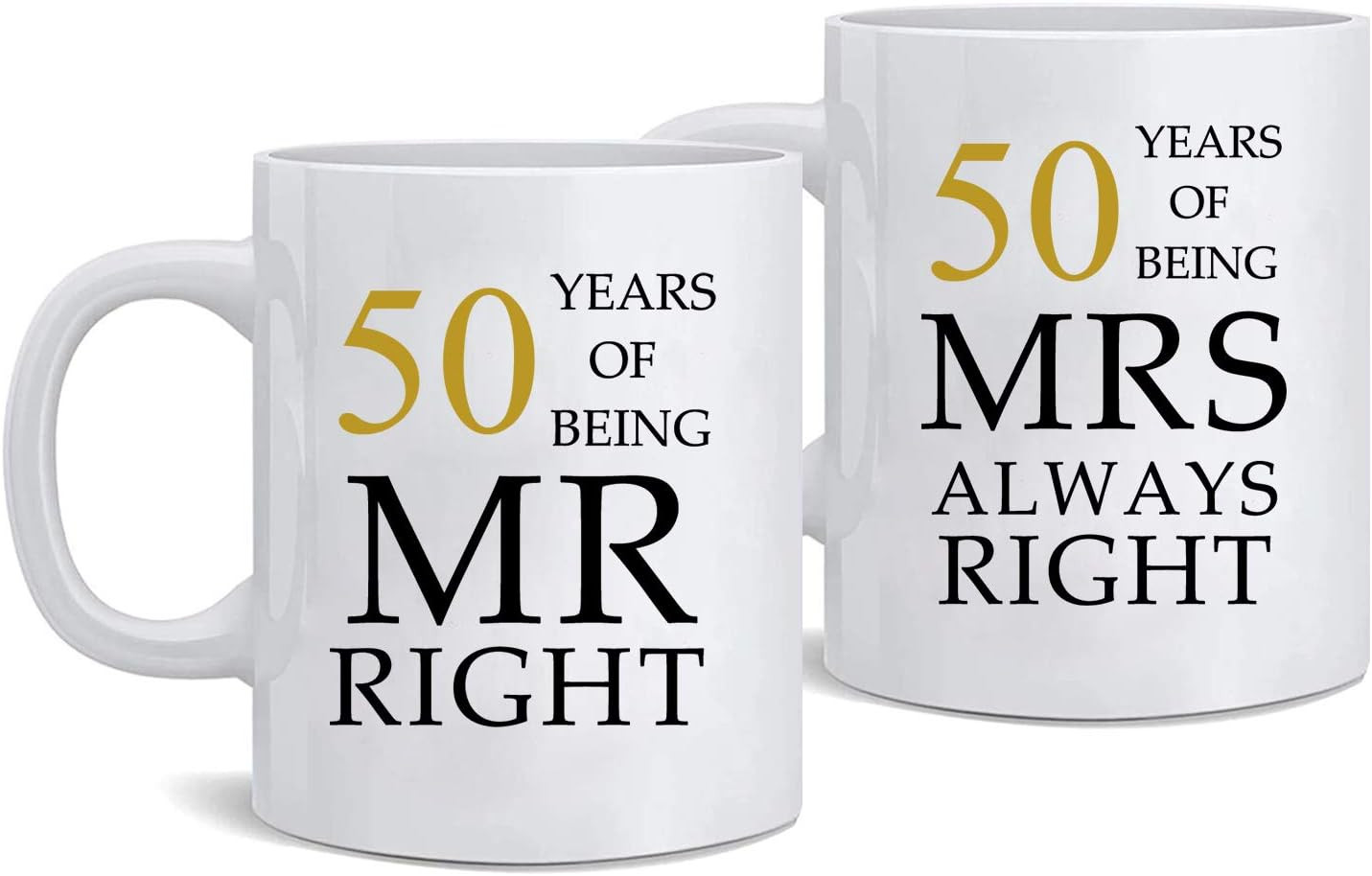 50Th Wedding Anniversary for Couples, Golden 50Th Anniversary for Parents, 50Th