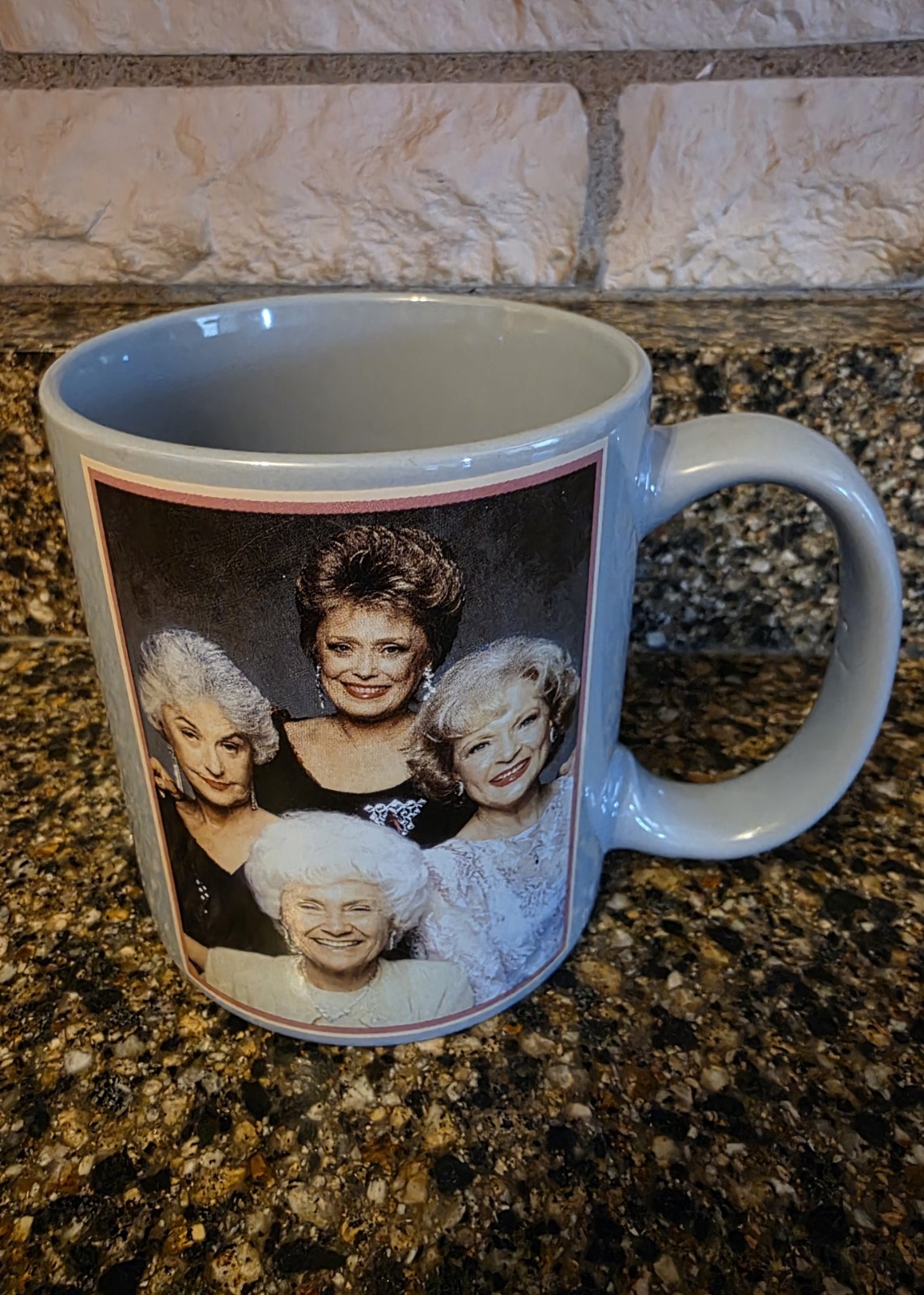 Golden Girls Photo Print 11 oz White Ceramic Coffee Mug Decorated Novelty