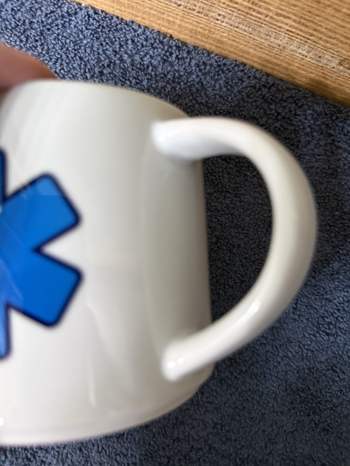 EMT,Firefighter, &Police Coffee Mug. Firefighter Maltese Symbol.