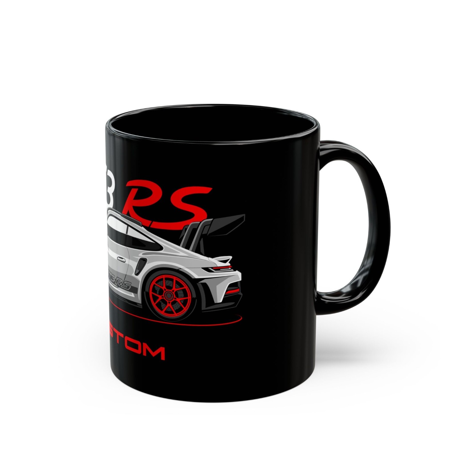 GT3 RS Track Monster Custom Mug Gift, Personalized Nurbugring King Track Car