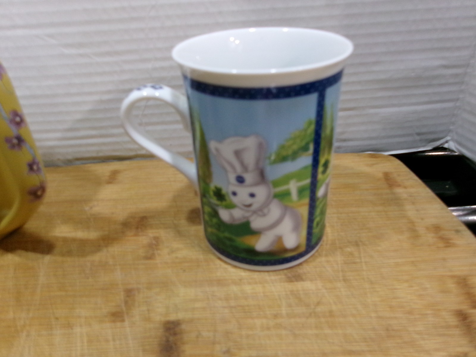 Pillsbury Doughboy Fine Porcelain Collectors Mug March St. Patrick’s Day Wish