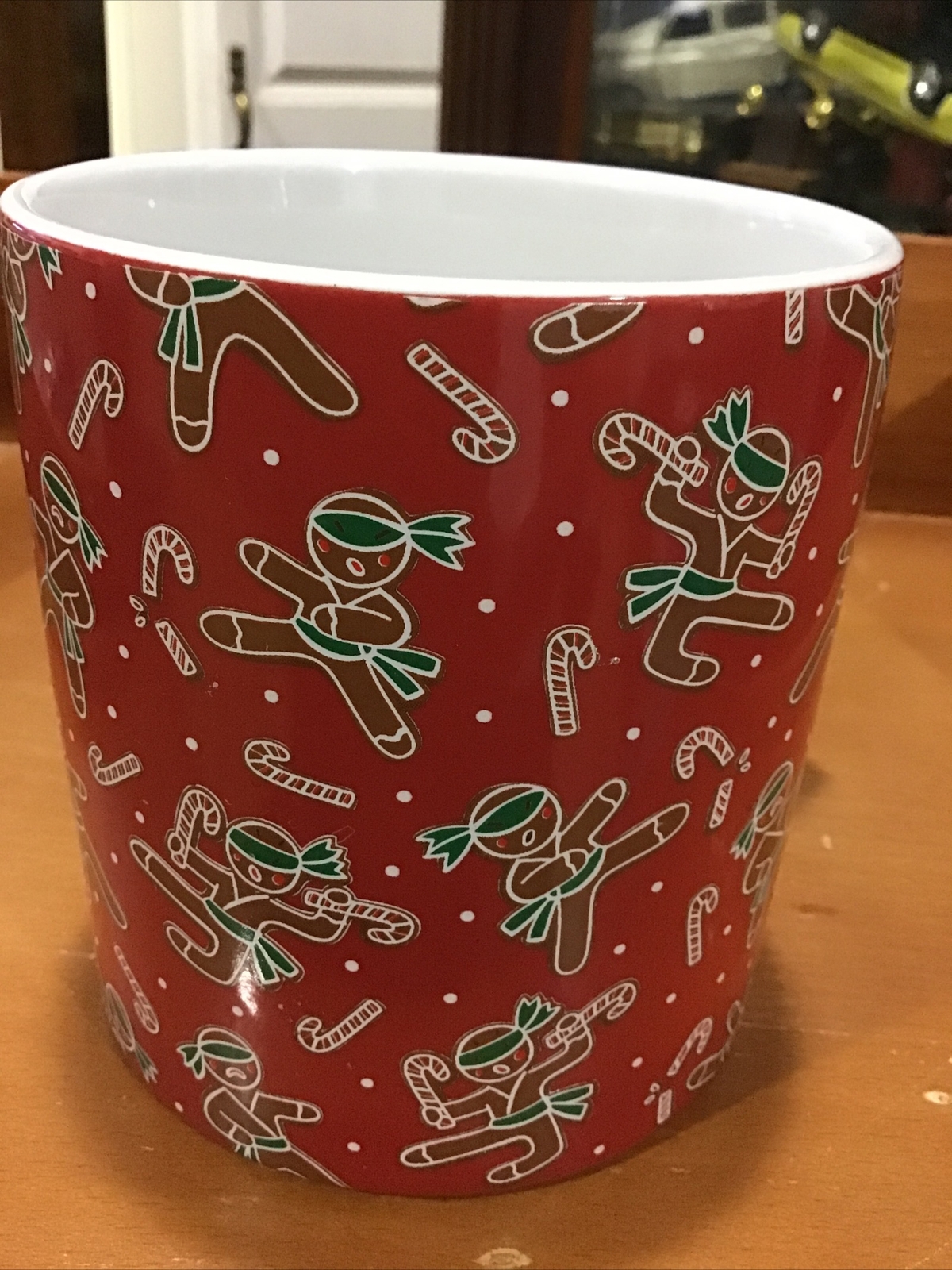 CHRISTMAS COFFEE MUG. MUG. Art Deco Print Mug. B159