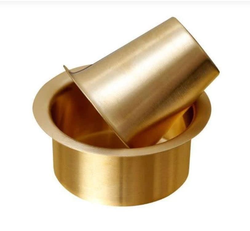Brass Coffee Glass Tumbler Tea Coffee Dabara Set of 4 120 ML