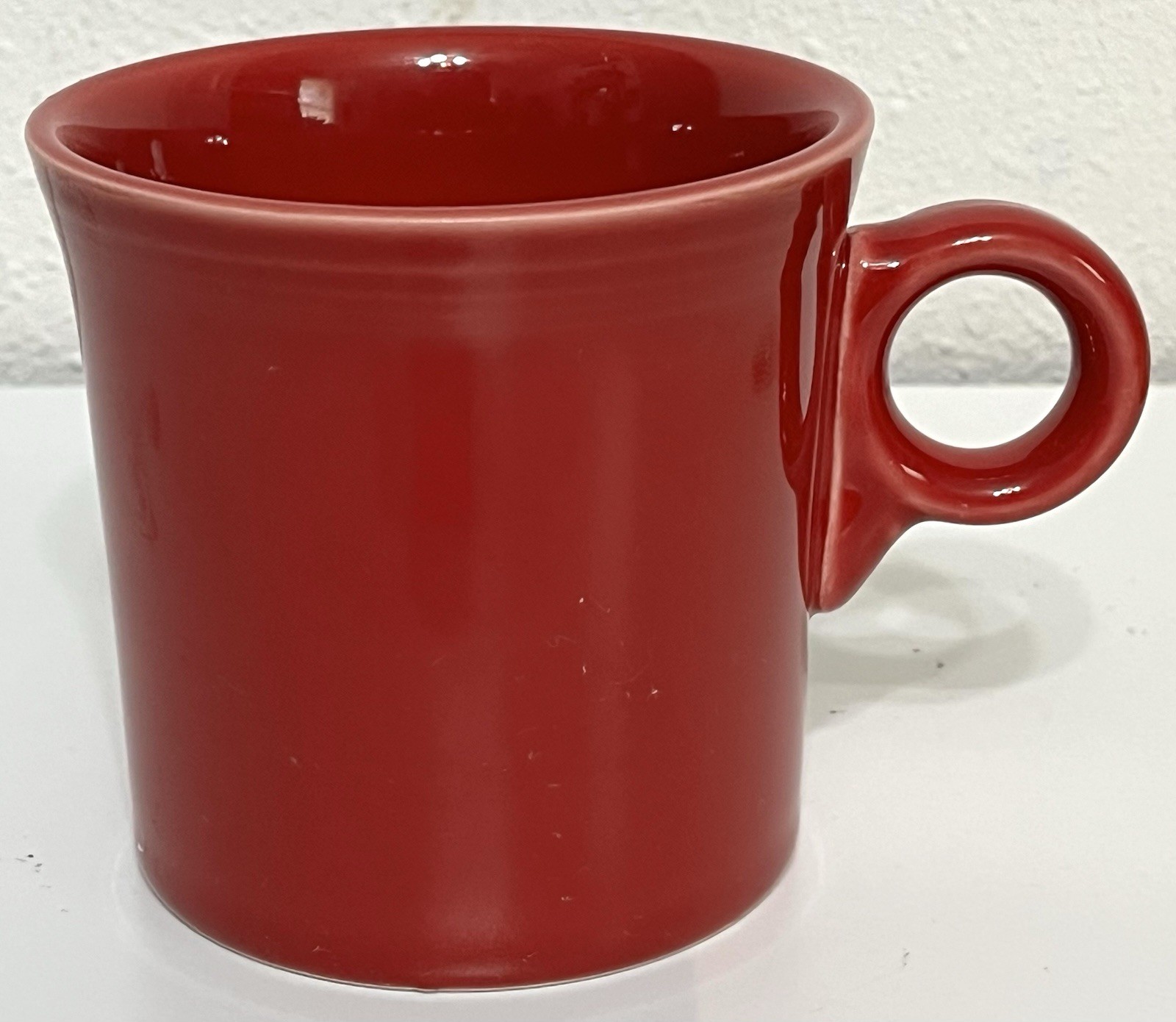 Fiesta Ware Coffee Mugs O Ring Handle Various Colors (Set Of 6) Lot