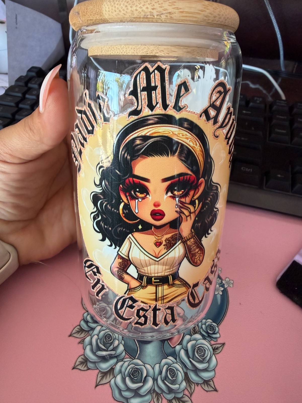 Chicana coffe cup