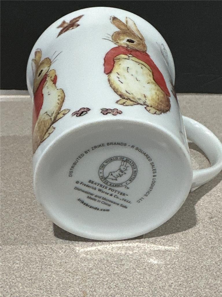 Peter Rabbit 2022 Once Upon a Time Mug Frederick Warne & Co Beatrix Potter