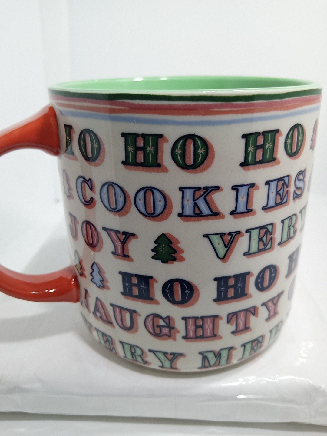 EMILY TAYLOR ART DECO MUG. GEORGE & VIV DECO MUG. ANTHROPOLOGIE MUG. B382