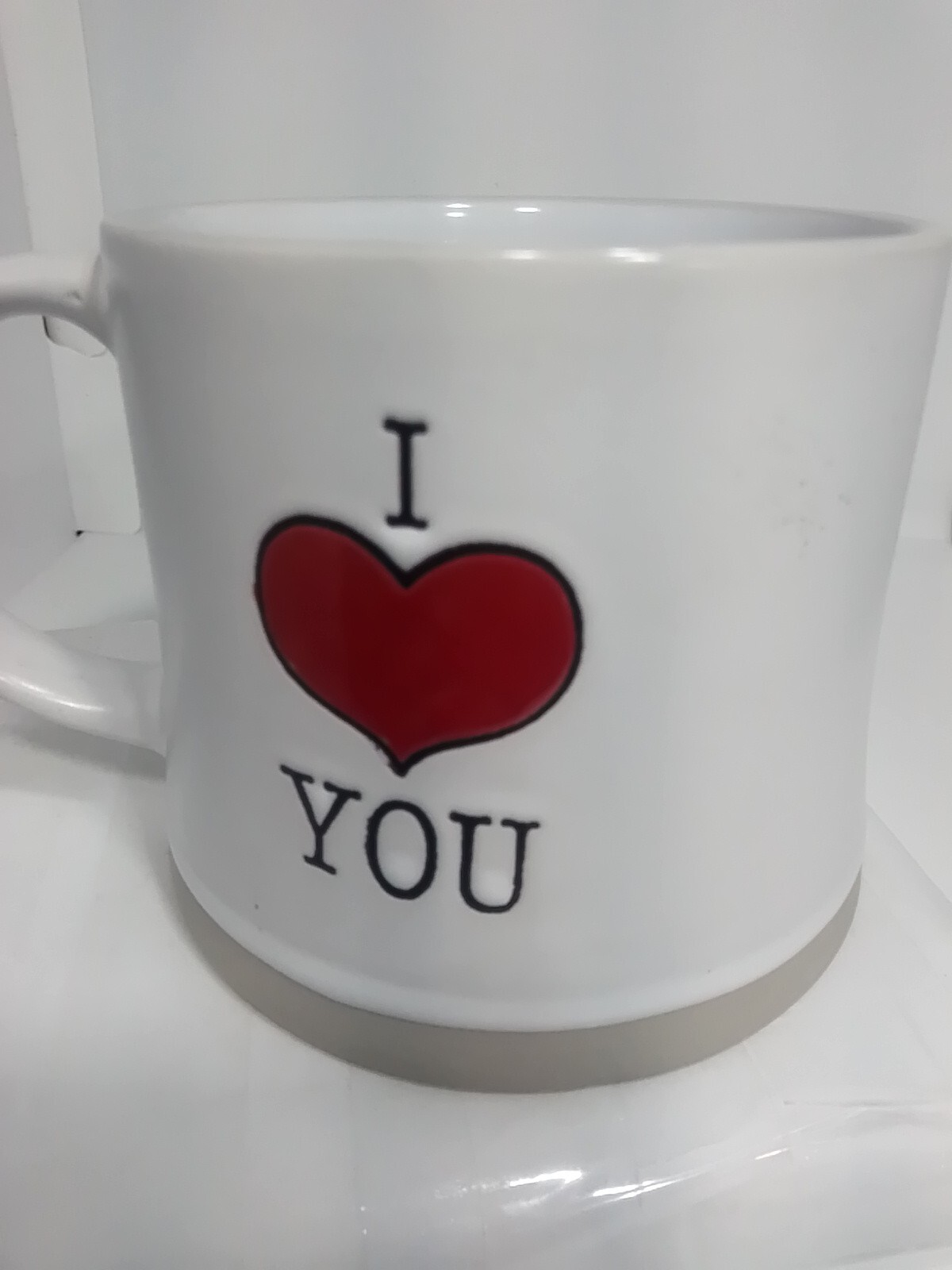 I LOVE YOU COFFEE MUG. I LOVE YOU MUG. HEART EMOJI Deco Mug. B264