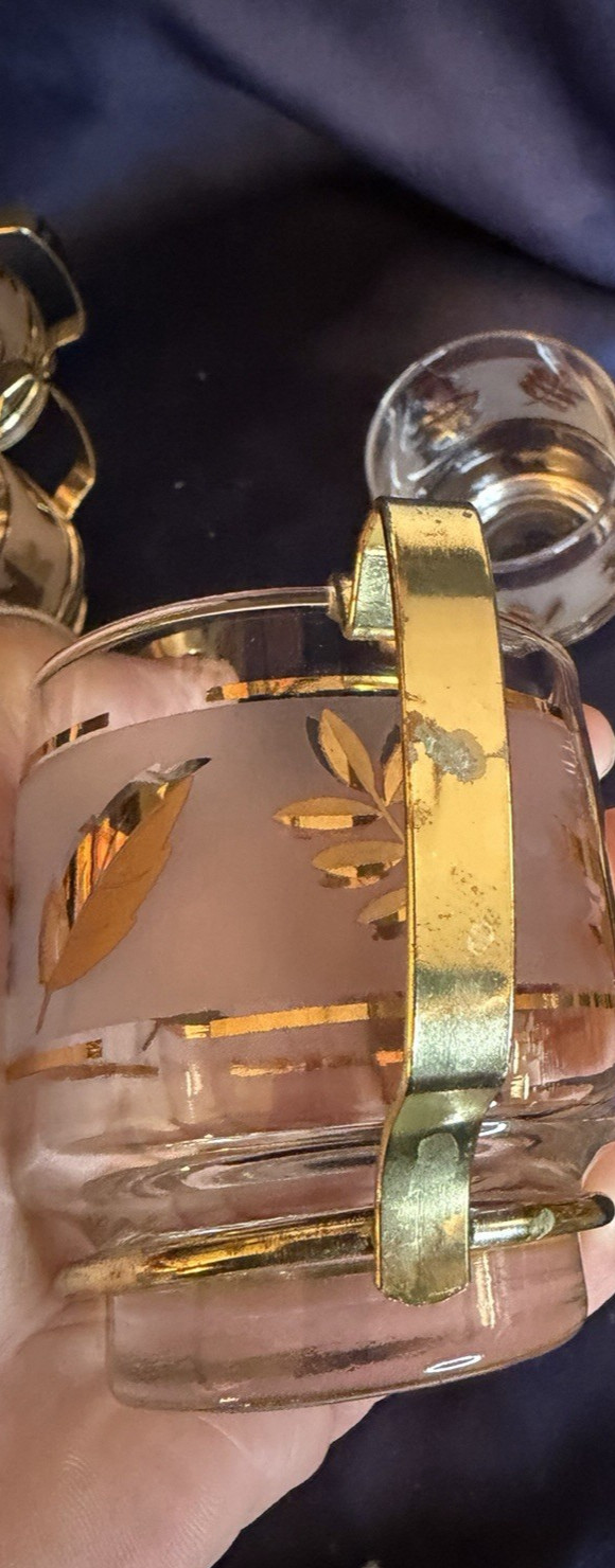 Libby Golden Foliage Mug Set of 6