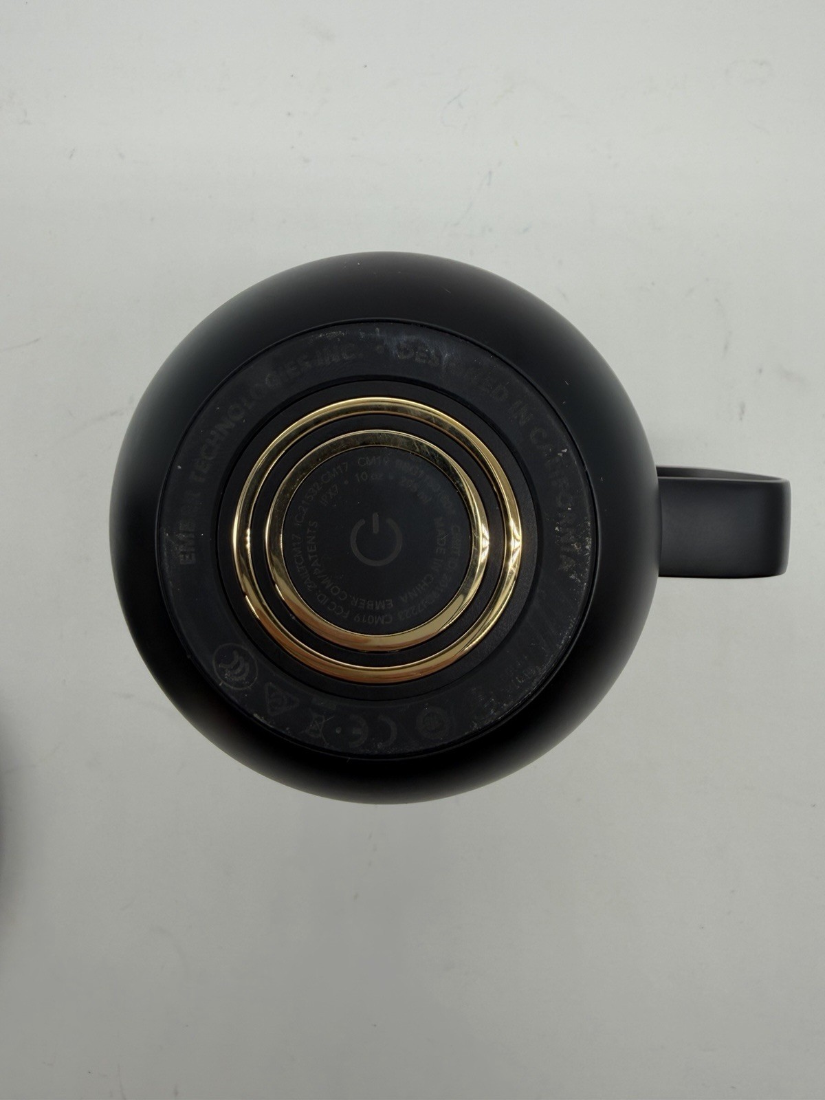 Ember Mug 2 Black 10 oz CM19 Temp Control Smart Heated Cup And Charging Base