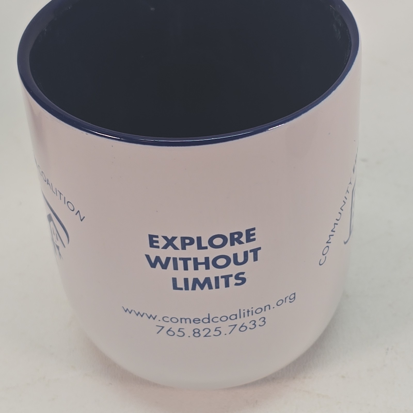 Set of 4 Non-Matching Senior Living Porcelain Coffee Mugs