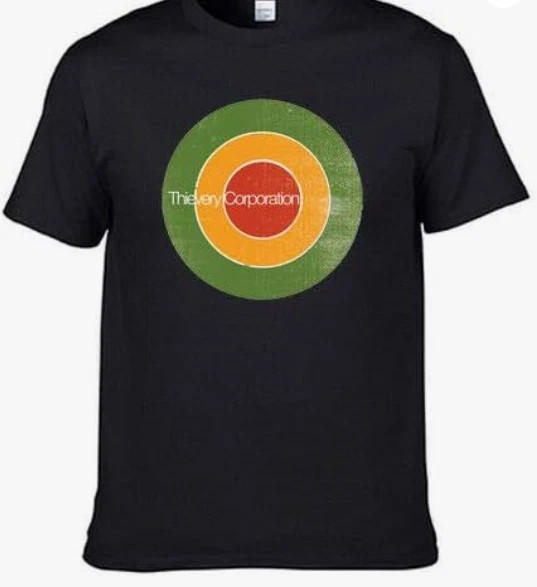 Rare! Thievery Corporation Band Music Concert Black S to 5XL Shirt PN738