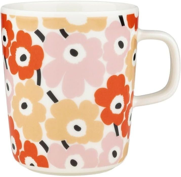 Marimekko Japan Limited Edition Mug 250ml Pikkuinen Unikko NEW