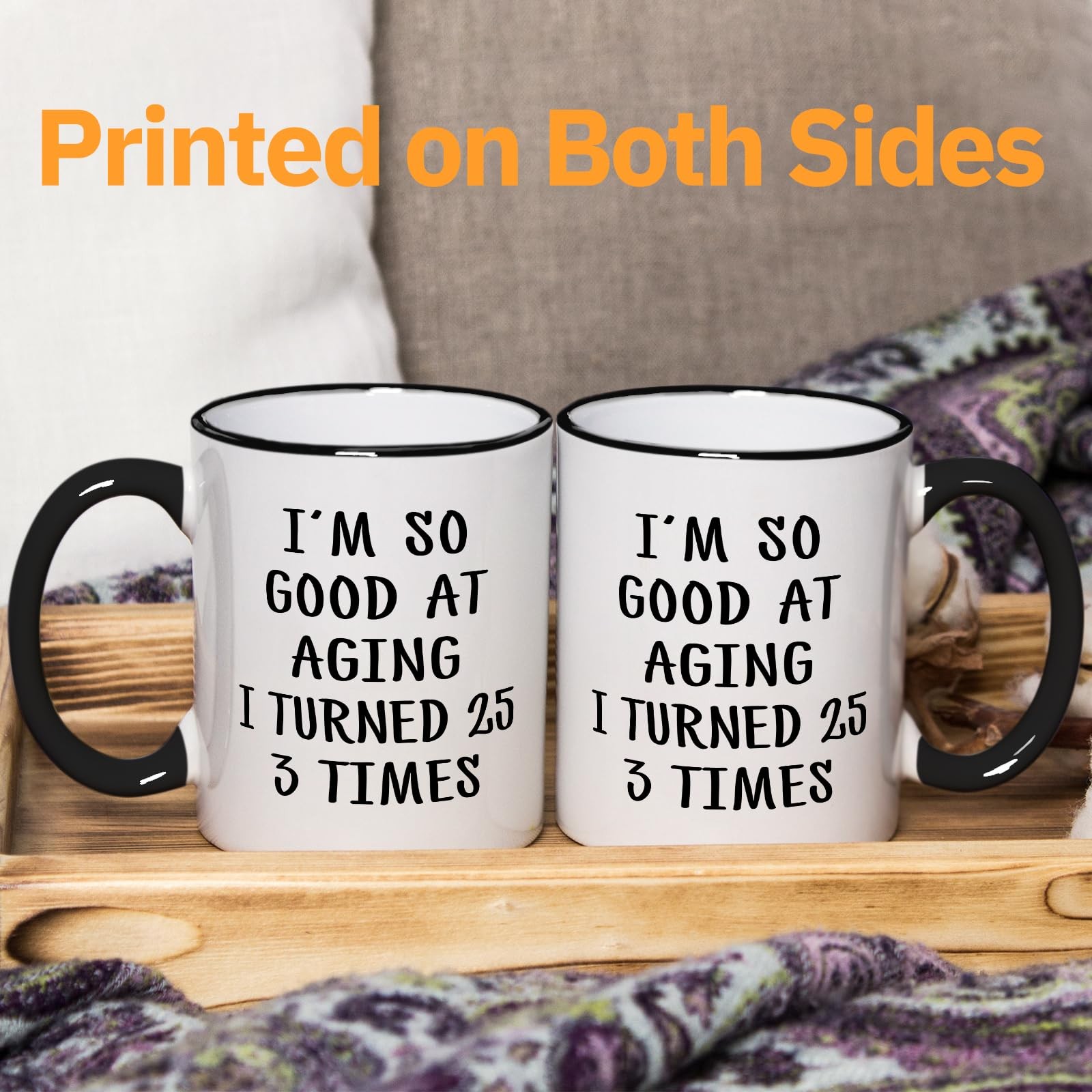 75th Birthday Gifts for Women Men Mug, 75 Year Old Birthday Gifts for Women M…