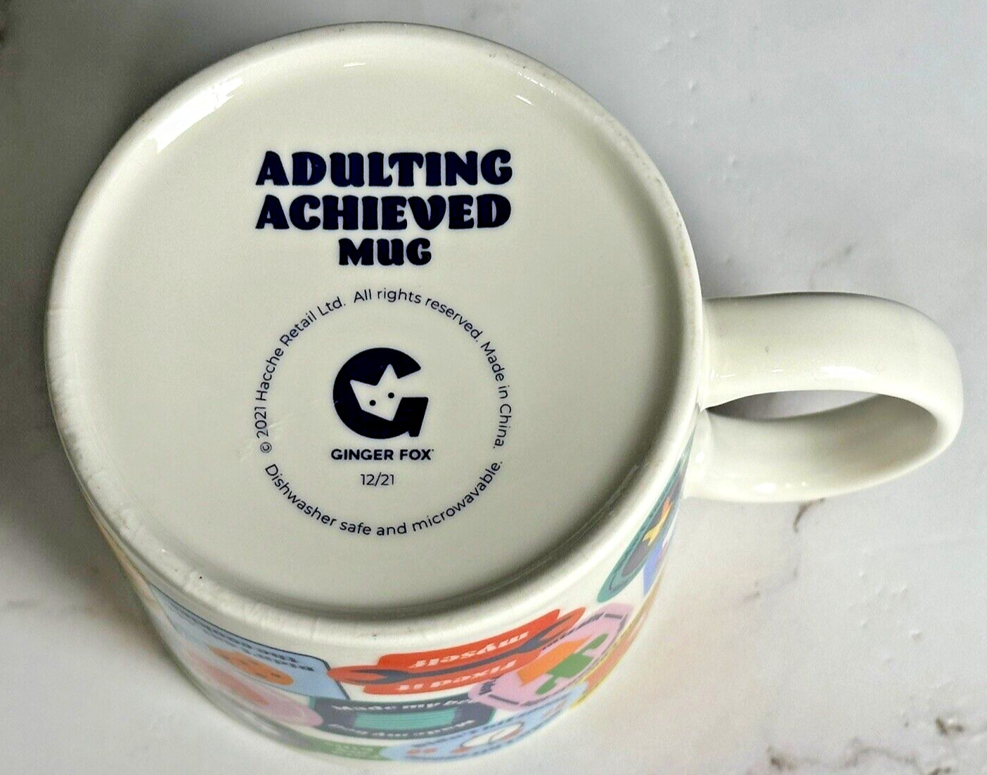 Adulting Coffee Mug Adulting Achieved Mug Adult Responsibilities by Ginger Fox