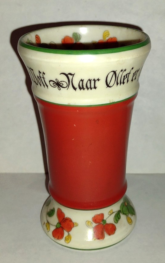 Old Norway Antique Porsgrund Porcelain Nordic Norge Wedding Procession Cup