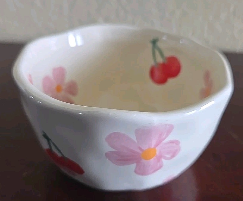 Ceramic Mugs Coffee Cups Hand Pinched Irregular Flower Milk Tea Cup Unbranded