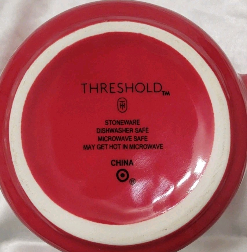 ❤️3D Heart 13 fl oz Coffee Mug Tea Cup Stoneware Handle Red Valentine’s NEW