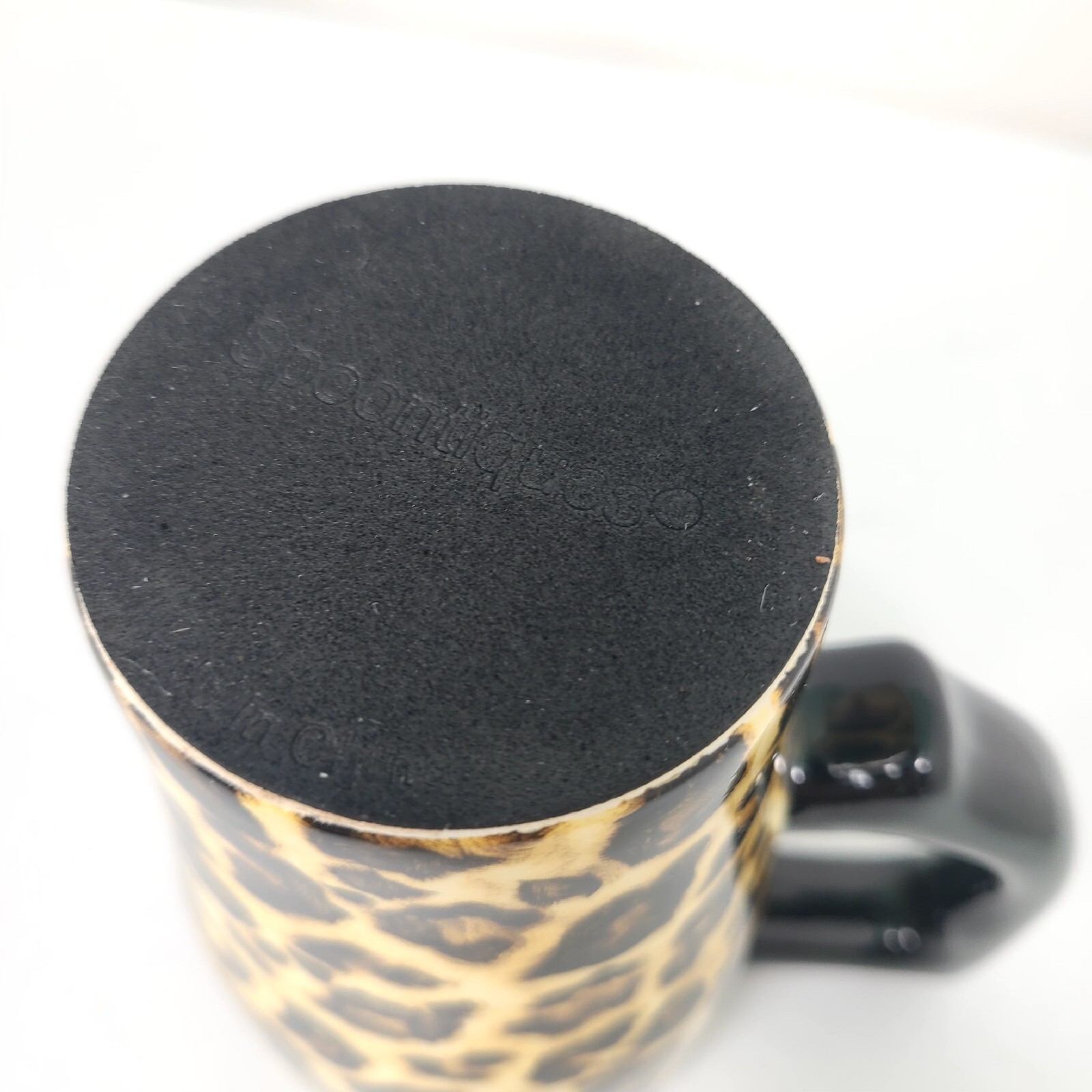 Spoontiques Coffee Mug Animal Print Spotted Cat Leopard Cheetah Novelty