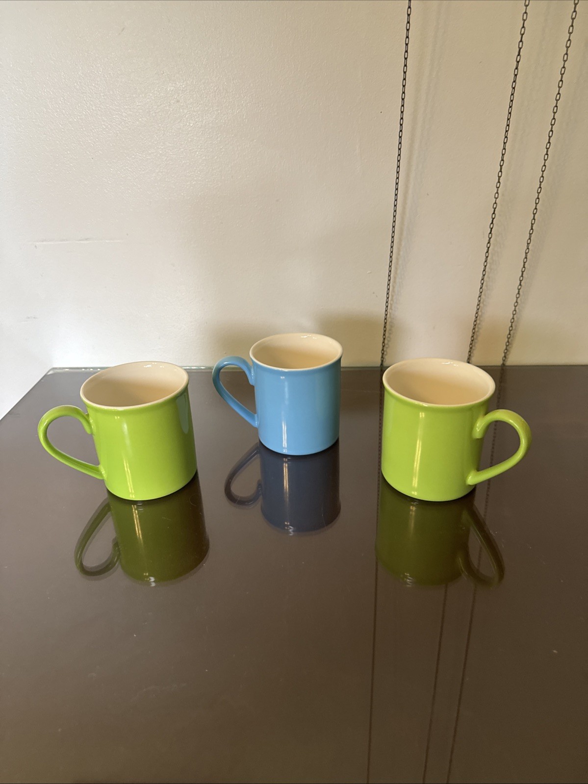 Villery & Boch Wonderful World Set Of 3 Mugs 8-Oz Excellent!