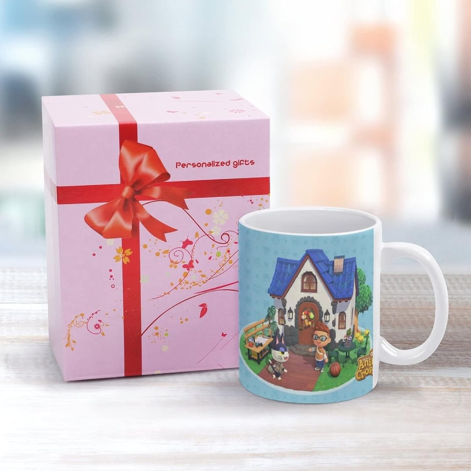 Animal Crossing New Horizons Mug Island/TomNook/Title/House 4 Types JAPAN NEW