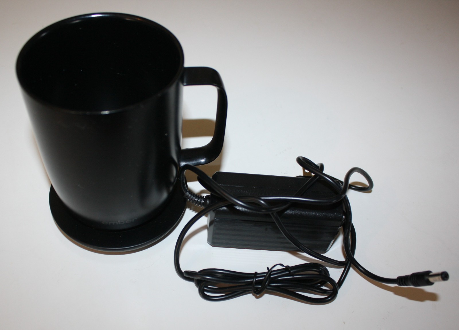 Ember Black Coffee/Tea Warmer with Warming Coaster and Adapter