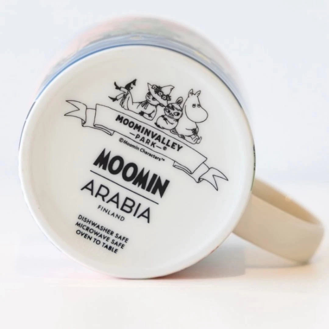 Set of 2 Arabia Moomin Mug 0.3L Simple Joy Two types Set Japan Limited Edition